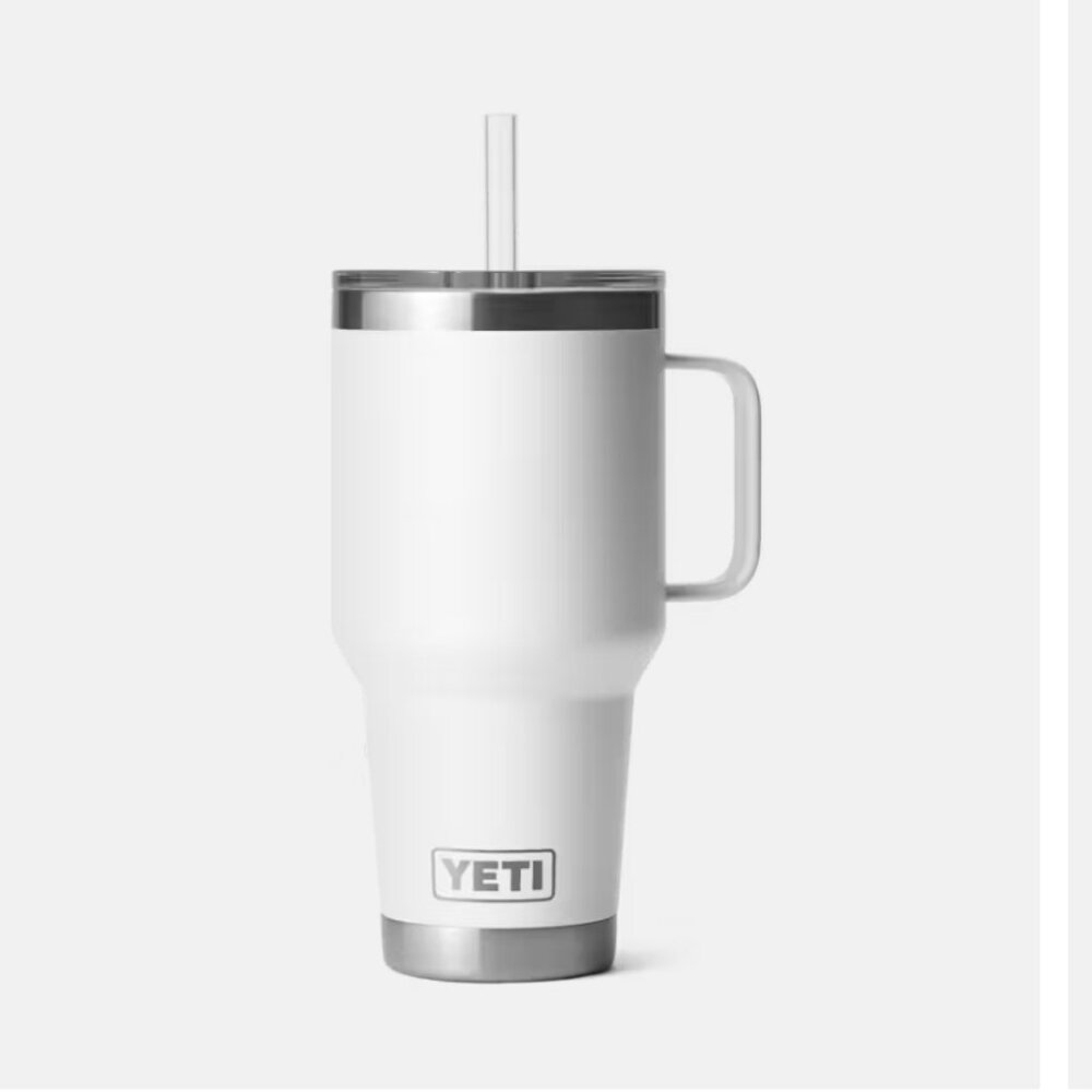 Brand NEW! Yeti Rambler® 35 oz Straw Mug White (color always sells out)